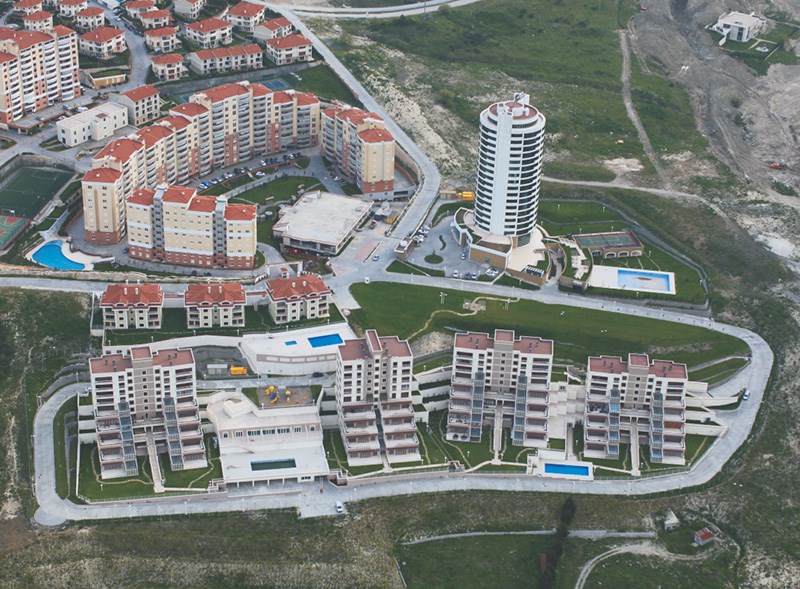 Spradon Projesi Teras  Evler